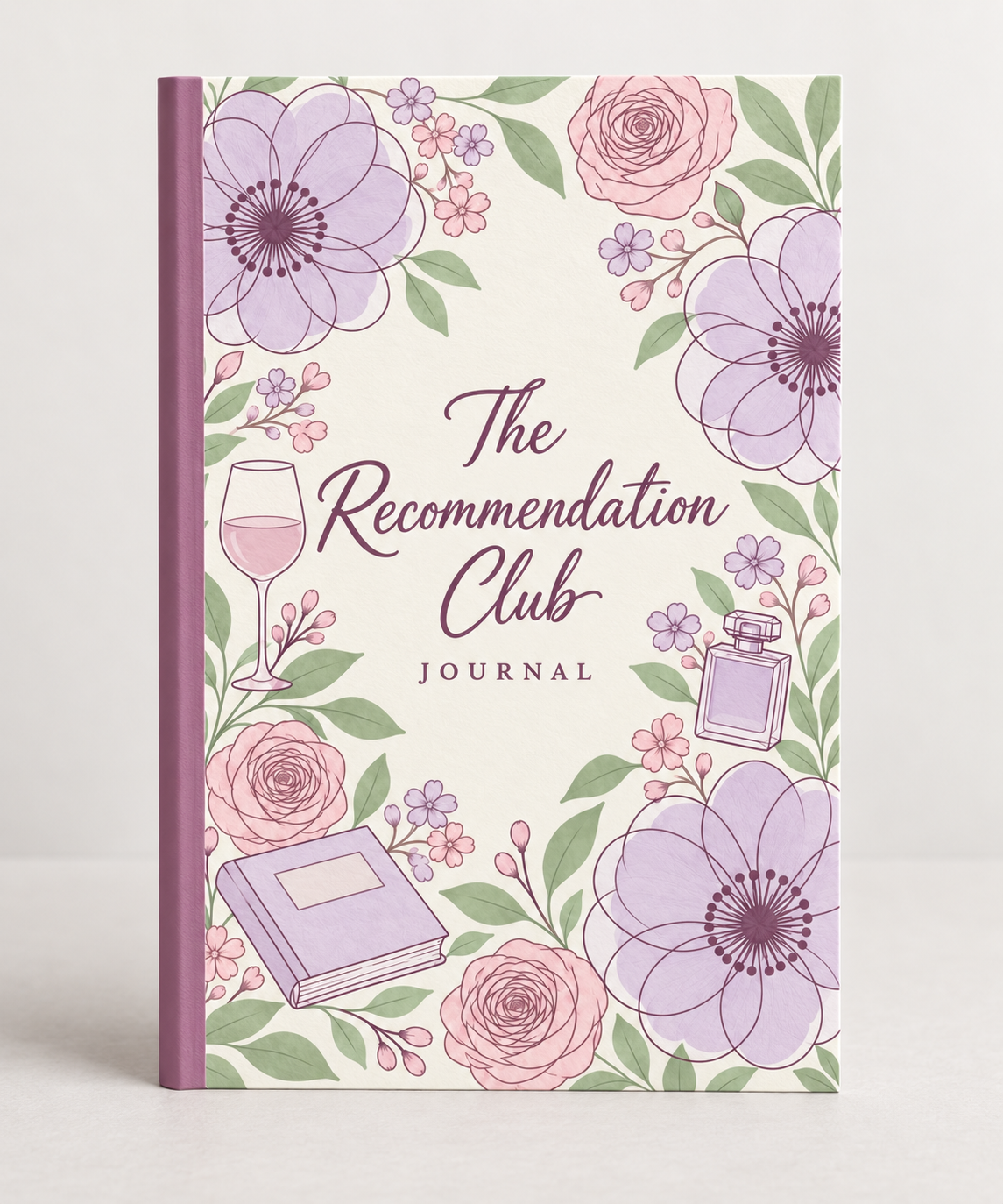 Recommendation Club Journal (Lavender & Pink) image 1